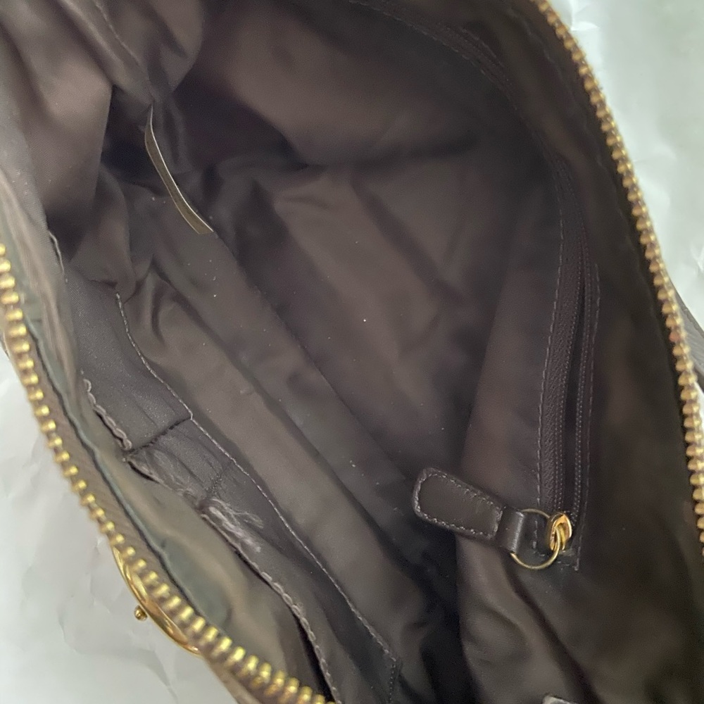 Small Monogram Coach Purse/Satchel - Picture 4 of 6